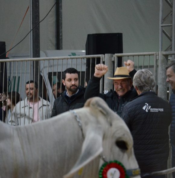 Qualidade do gado catarinense impressiona técnico da ABCZ na Feira Agroponte