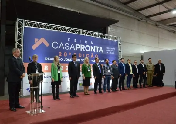 CasaPronta: consolidada como a maior feira de construção civil de SC, 20ª edição é aberta oficialmente
